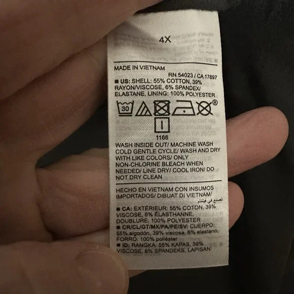 Old Navy Women's 4X Pixie Blazer Classic Gray Career Capsule 1 Button Officecore - Picture 4 of 9